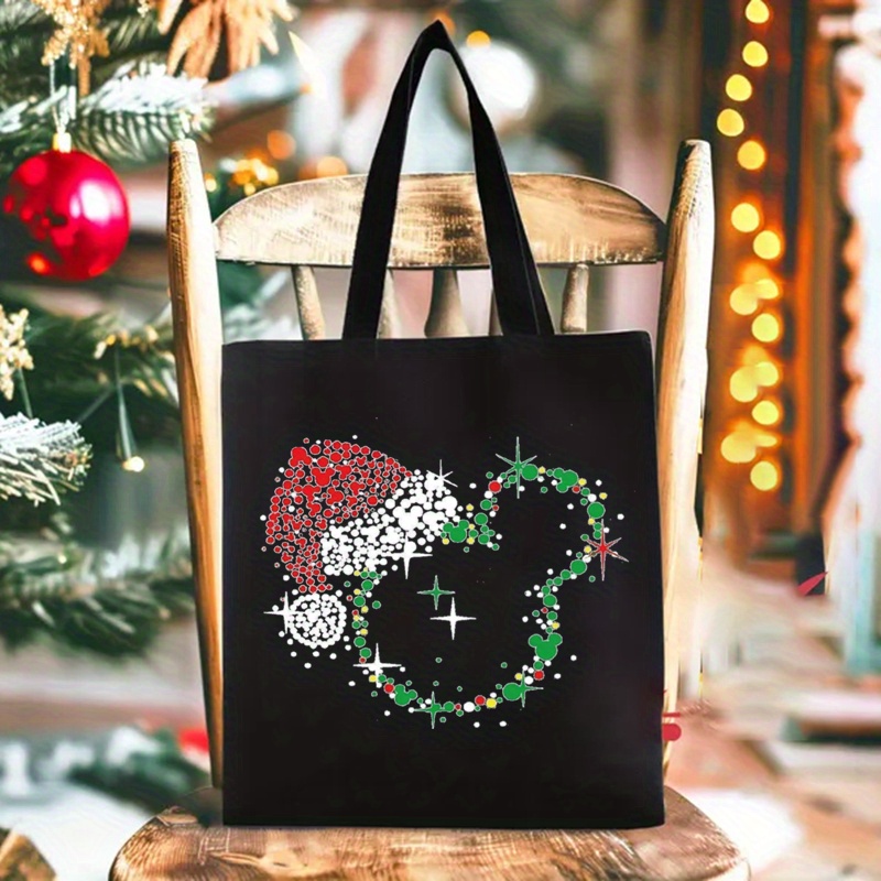 

Christmas Tote Bag Women' Casual Canvas Bag Handbag