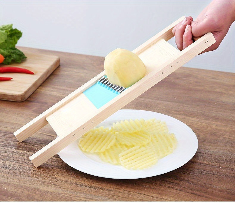 potato slicer cut potato grid artifact grid wipe grid knife vegetable cutter wave knife cut flower knife gadgets accessories for restaurant for restaurants supermarkets details 4