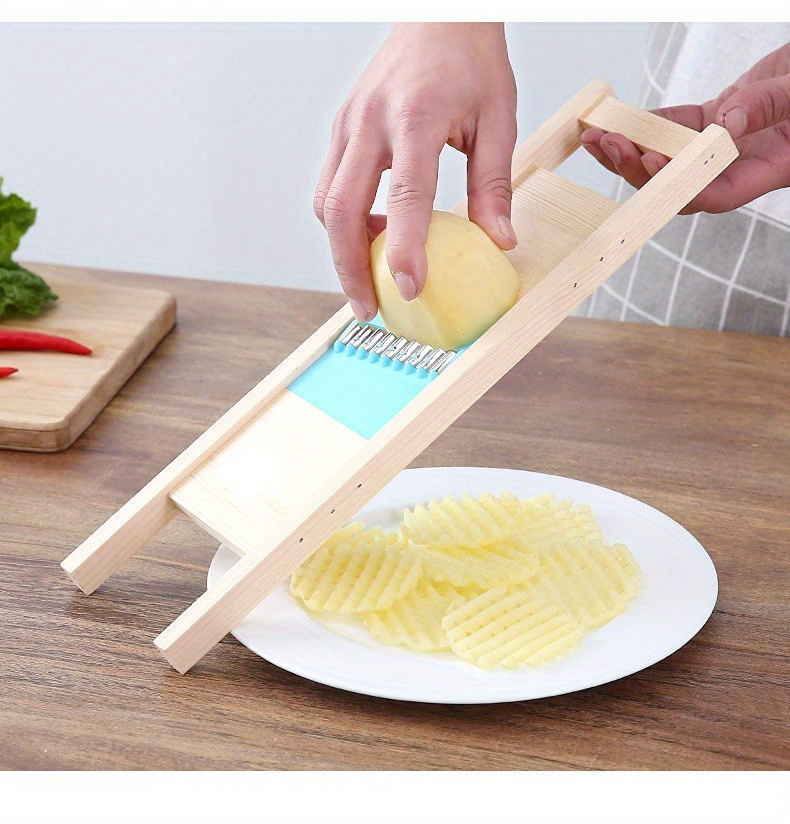 potato slicer cut potato grid artifact grid wipe grid knife vegetable cutter wave knife cut flower knife gadgets accessories for restaurant for restaurants supermarkets details 6