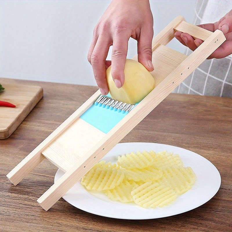 potato slicer cut potato grid artifact grid wipe grid knife vegetable cutter wave knife cut flower knife gadgets accessories for restaurant for restaurants supermarkets details 7