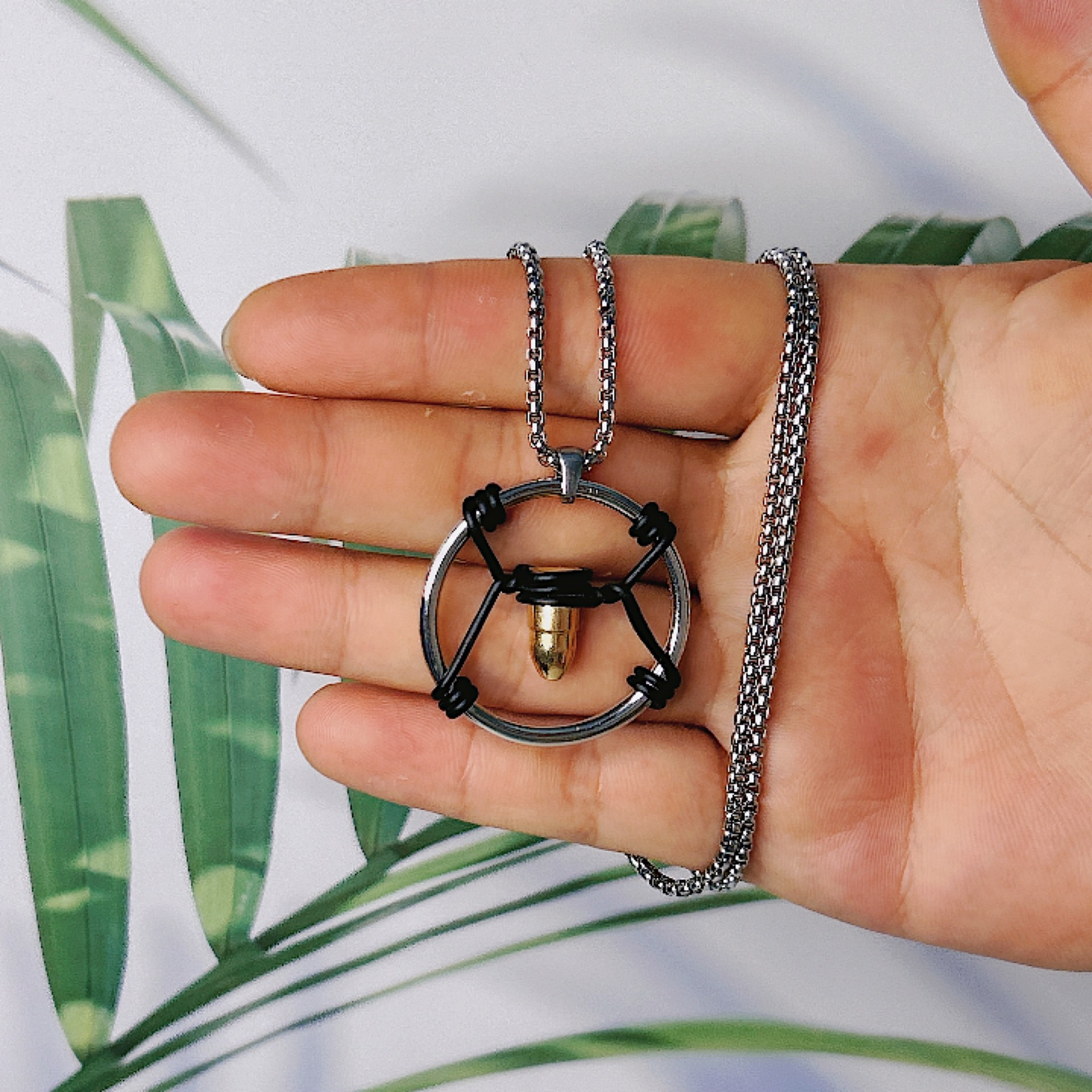 cyber 2077 necklace cosplay metal retro punk pendant - Temu