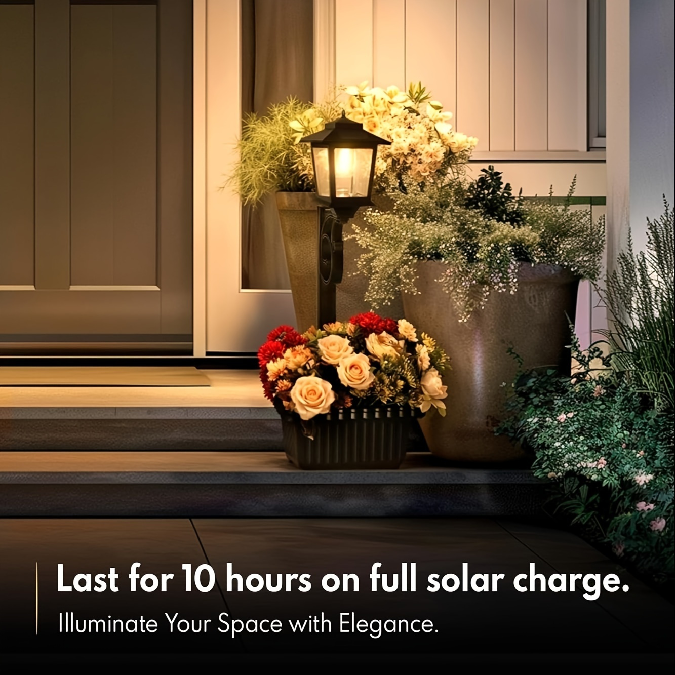 

Solar Planter Large Street Light Garden Lighting Decorative Light Garden Small Street Light Landscape Light