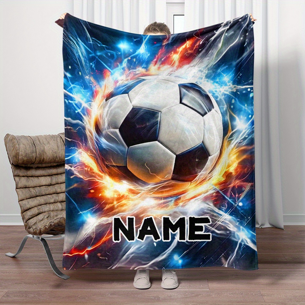 

- Flannel Blanket - Personalized Name, & For , Bed, , - ,