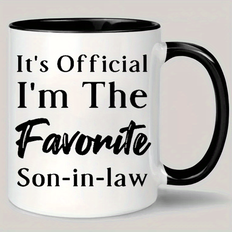 

Official -in-law Mug - For Men