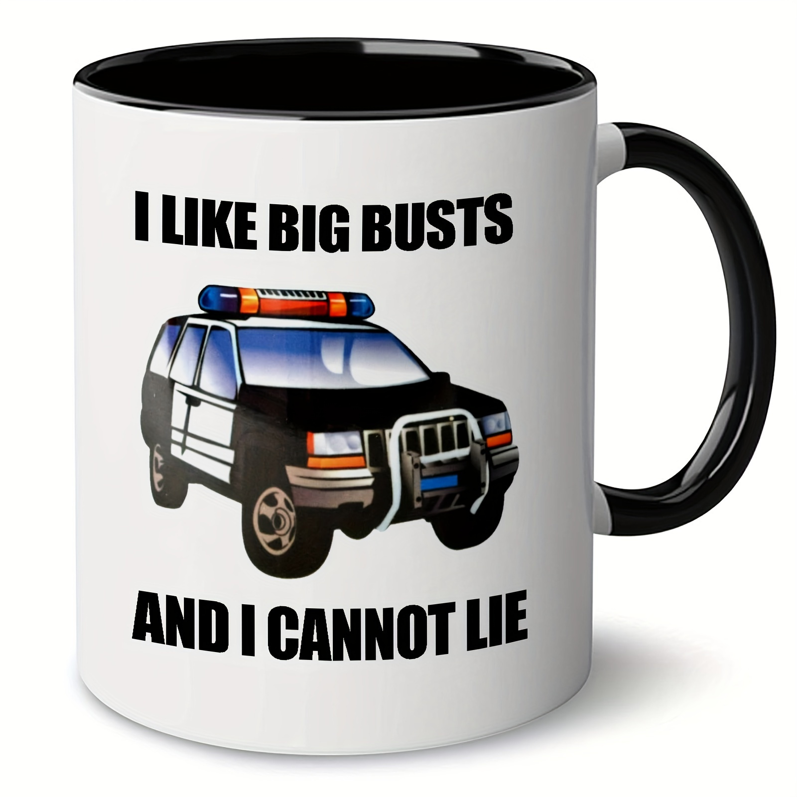 

Mug - 'i Big Busts' Novelty Cup, For Law , ,