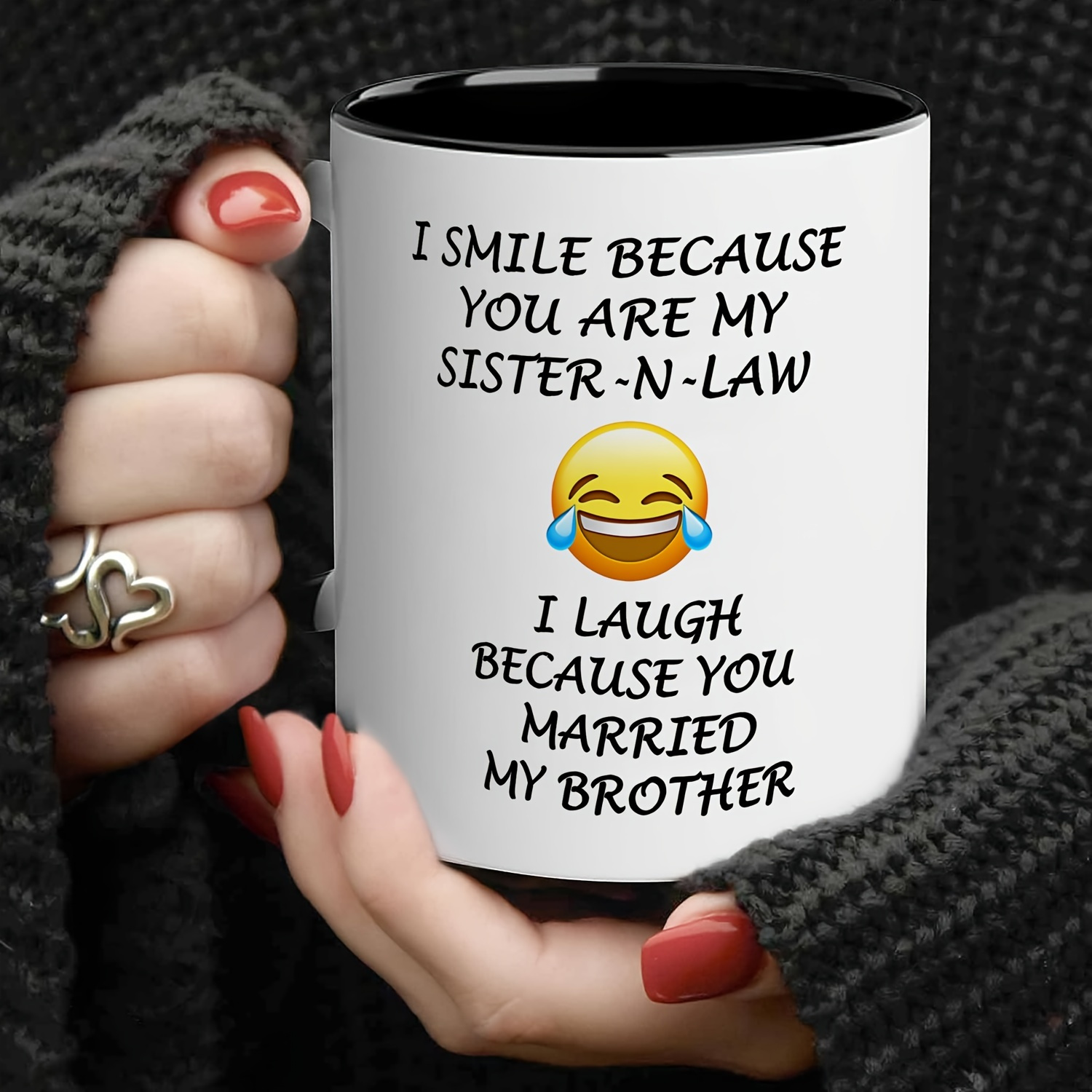 

Novelty Mug - Humorous "married " - , , Insulated, Reusable, Round - For Adults, Use - For Christmas, Halloween, Easter, Hanukkah, - Mug