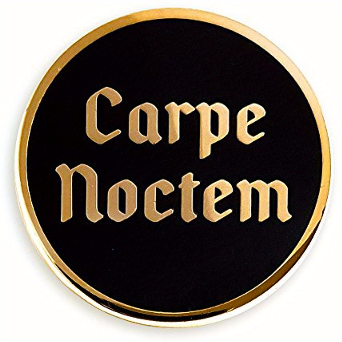 TEMU Unique Gothic Enamel Lapel Pin For Men - Novelty Clothing Accessory - Pin With Elegant Design And Vibrant Colors - Perfect For Gothic Fashion Enthusiasts And Lovers