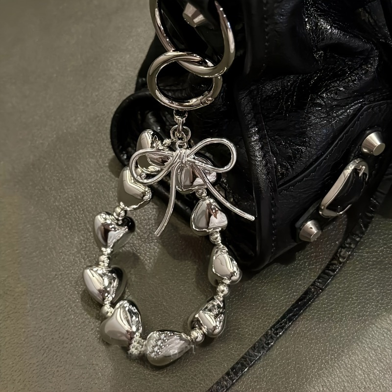 

Fashionable Korean-style Silvery -shaped Keychain A Hanging Pendant - , Buckle