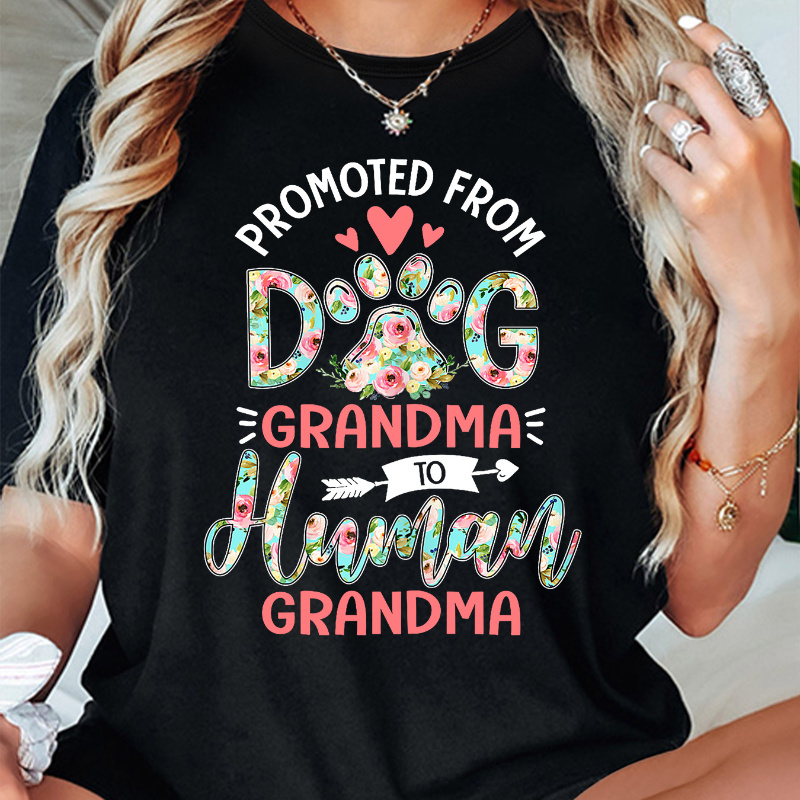 

Women's Round T-, " Dog To " , Polyester, , , /summer , Ladies Sportswear