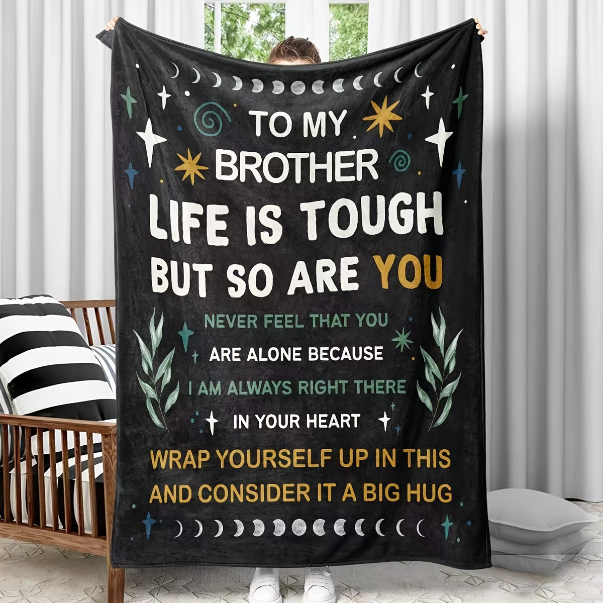 Letter Blanket for Brother