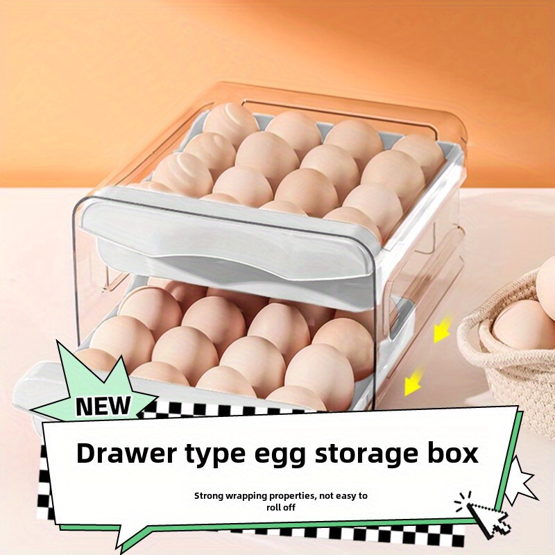 

1 Set/refrigerator Egg Storage Box, Drawer , , Household Egg ,