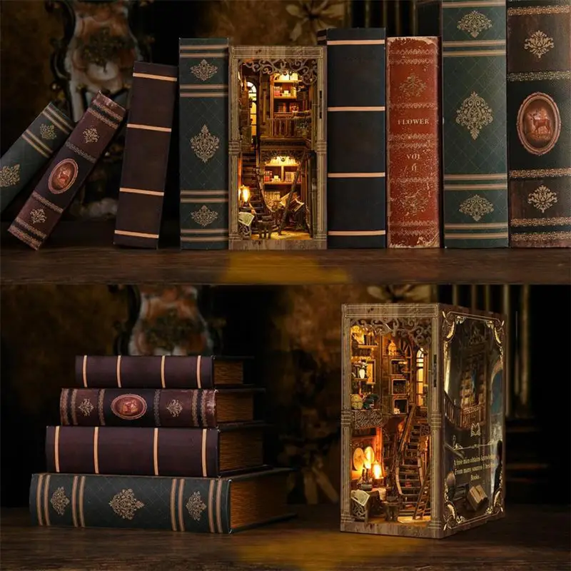 Book Nooks kaufen » DIY Bücherregal-Dioramen mit LED Book Nooks kaufen » DIY Bücherregal-Dioramen mit LED