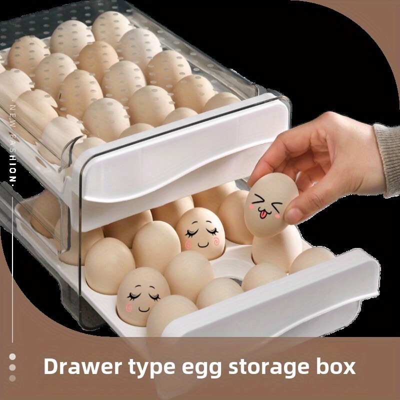 

Large Capacity 4-layer Automatic Dispenser- Pp Material, Refrigerator Storage Organizing Box