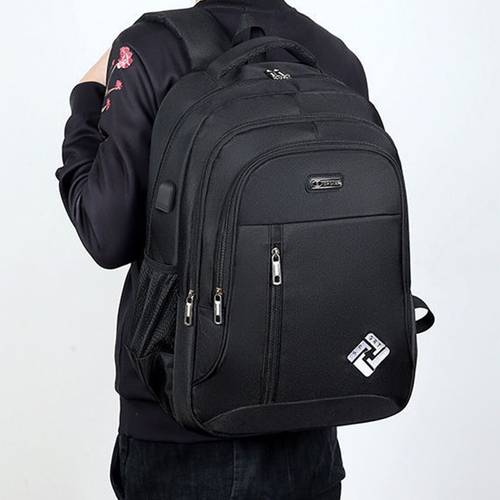 mens anti theft business travel laptop backpack extra large 18 usb charging port durable nylon with multiple compartments padded straps for black backpack sleek modern backpack padded straps backpack backpack for travel