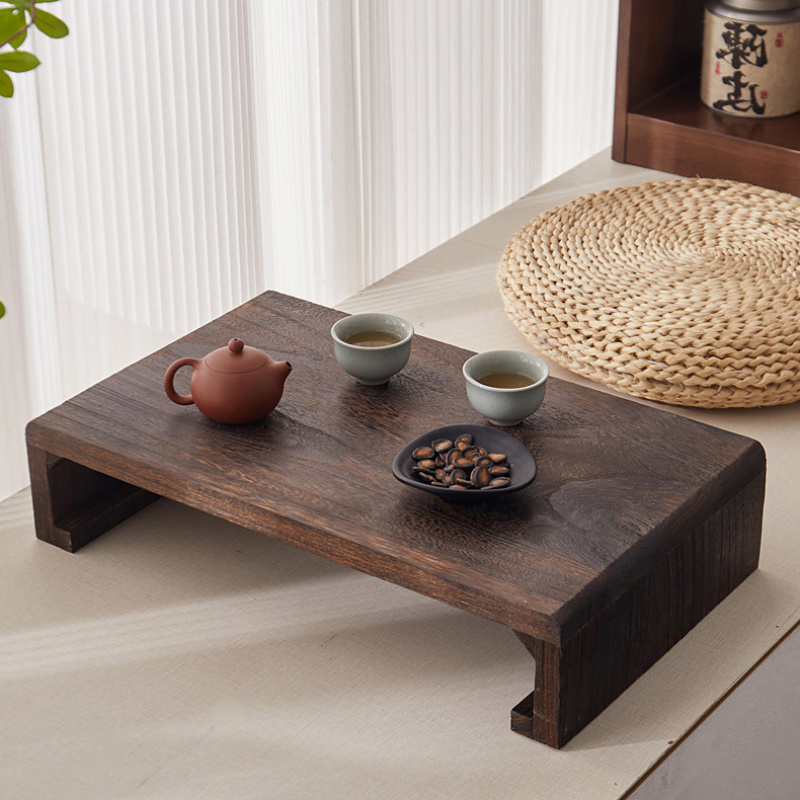 

Japanese- Wooden Tea Table - Low Table For , , , Dorm & Decor