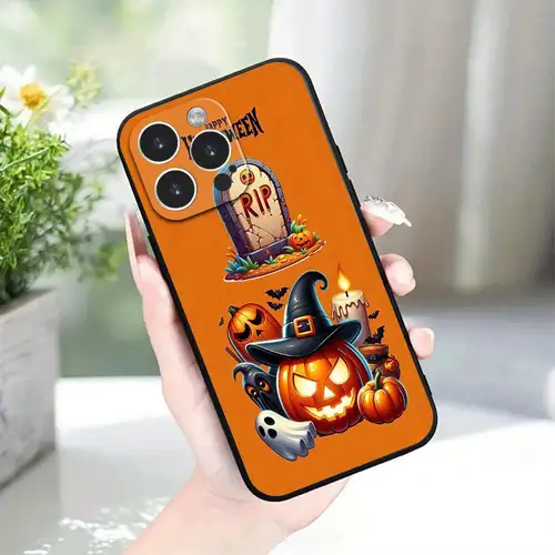 Witch Personalised Halloween Phone Cases 2pcs Phone Case Cute Halloween Stickers Graphic Shockproof Temu Witch Personalised Halloween Phone Cases 2pcs Phone Case Cute Halloween Stickers Graphic Shockproof Temu