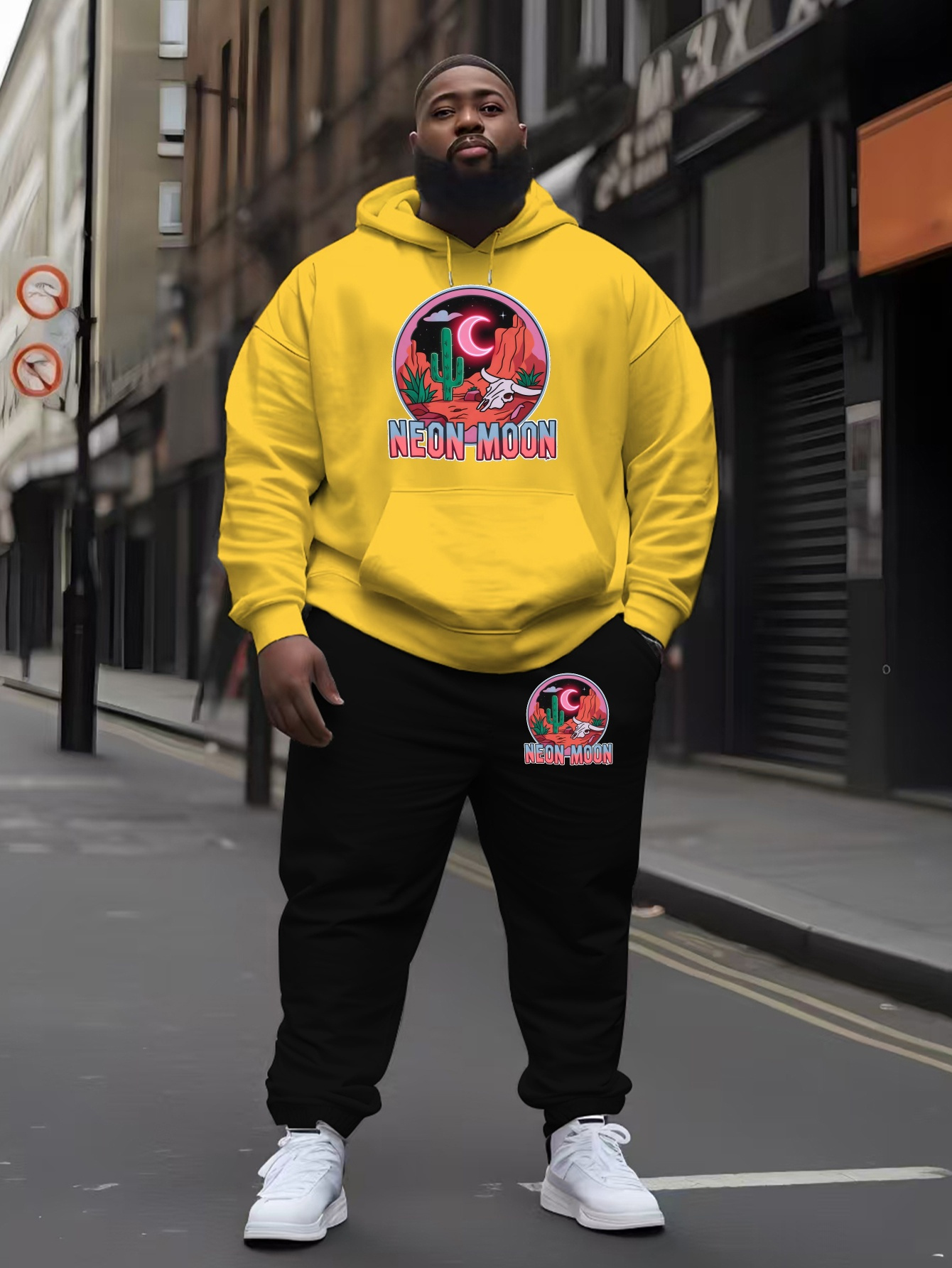 neon tracksuit sold on Temu United States