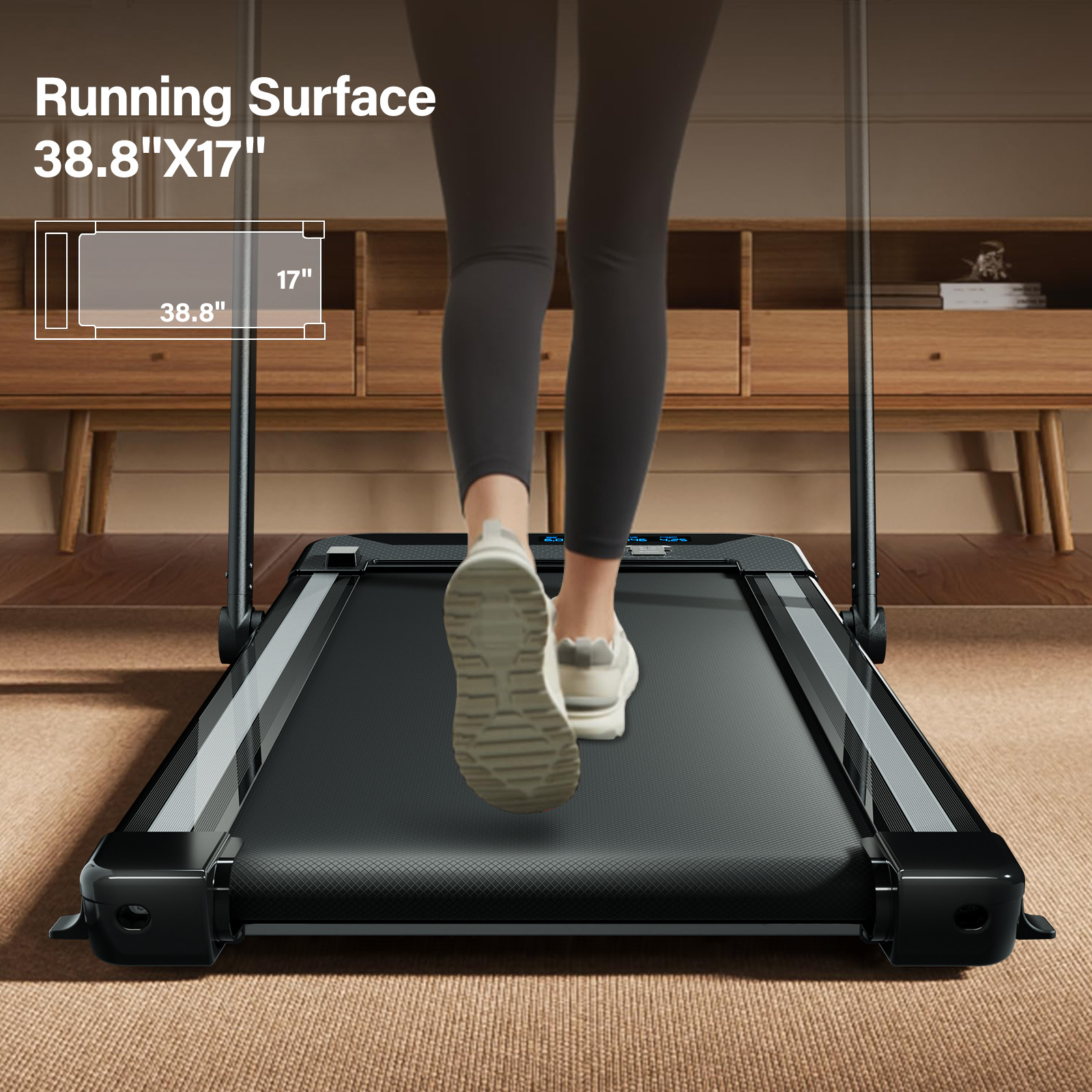 Foldable Treadmill Kingsmith R1 Pro Manual WalkingPad R1 Pro 2-in