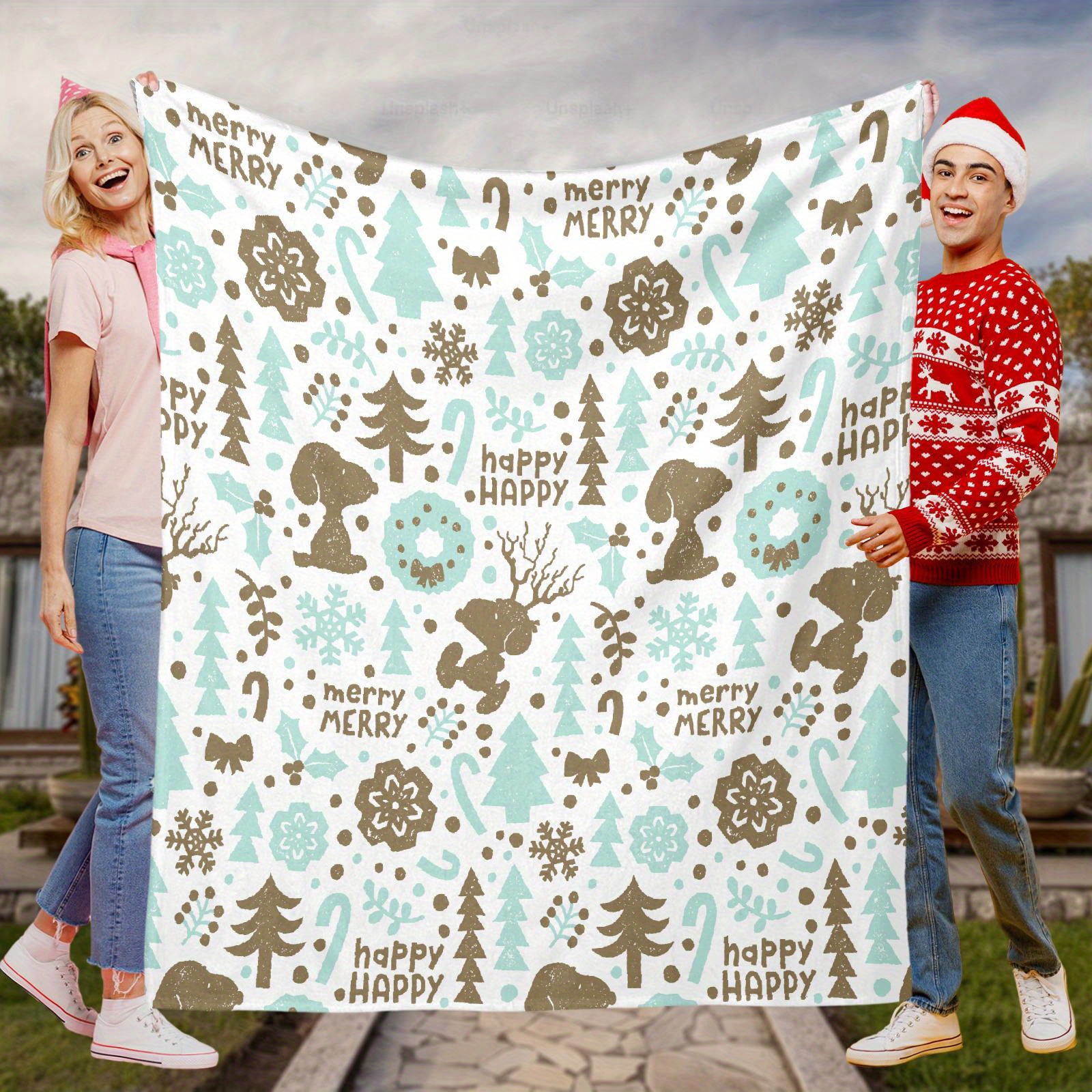 

|christmas Pattern Blanket: The !