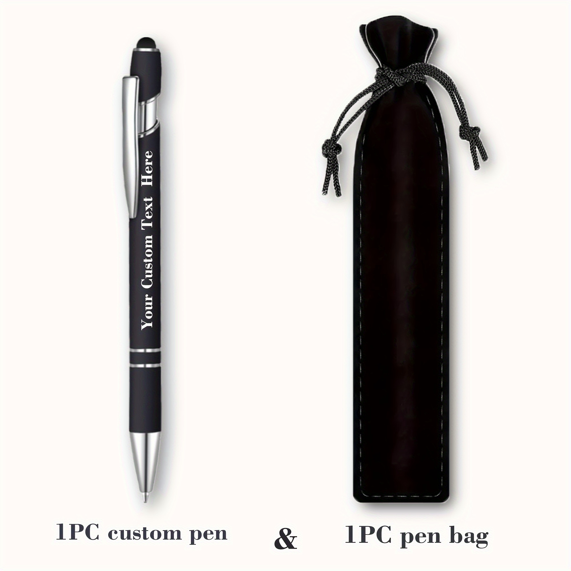 

Ballpoint Pen Set Bag - 2pcs, , Writing, Retractable - For Christmas, Halloween, - Ink