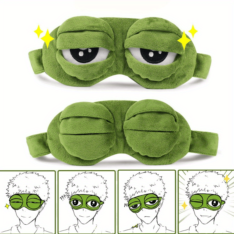 

Soft Plush Sad - -free, Soothing Eye Patch For Types, Travel &