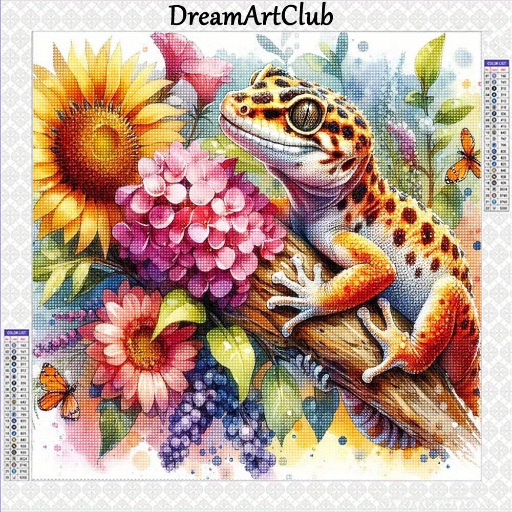 

5d Diy Kit Round Diamond Embroidery Art, , 30x30cm And Butterflies, Set