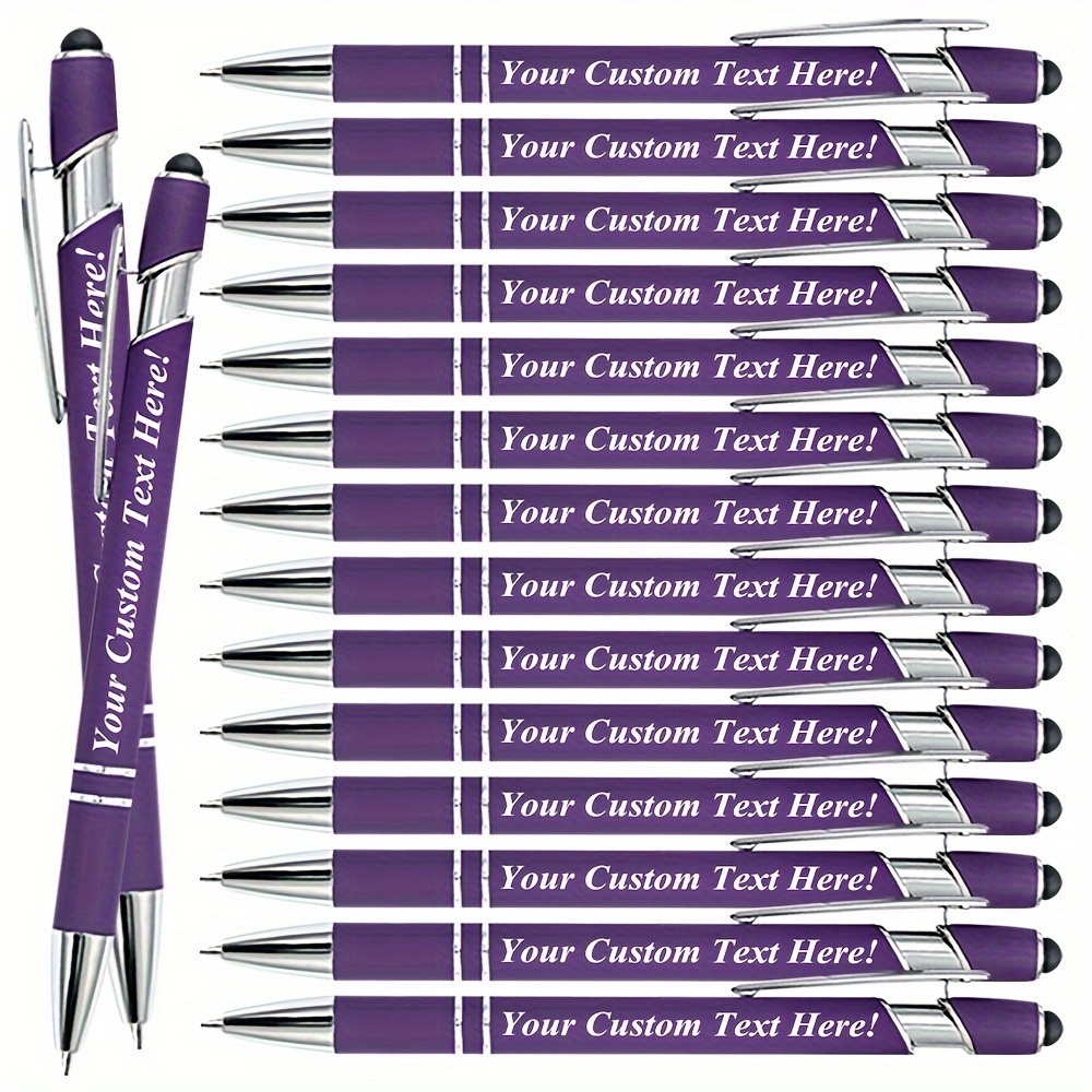 

7/14/21/28/35 Pcs, / Personalized Metal , Customizable , Ink, , Mid-, Metal, Retractable, For , , , And