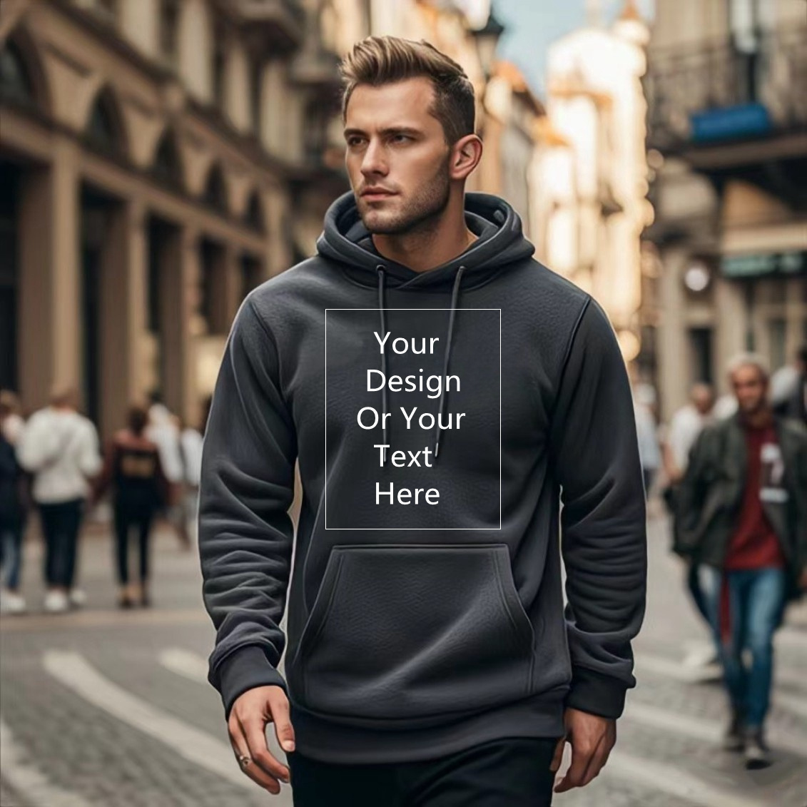 

Unique - Long Sleeved Personalized , And Slight Polyester , Fit, Long Sleeve Sweatshirt For Men - For Fall And
