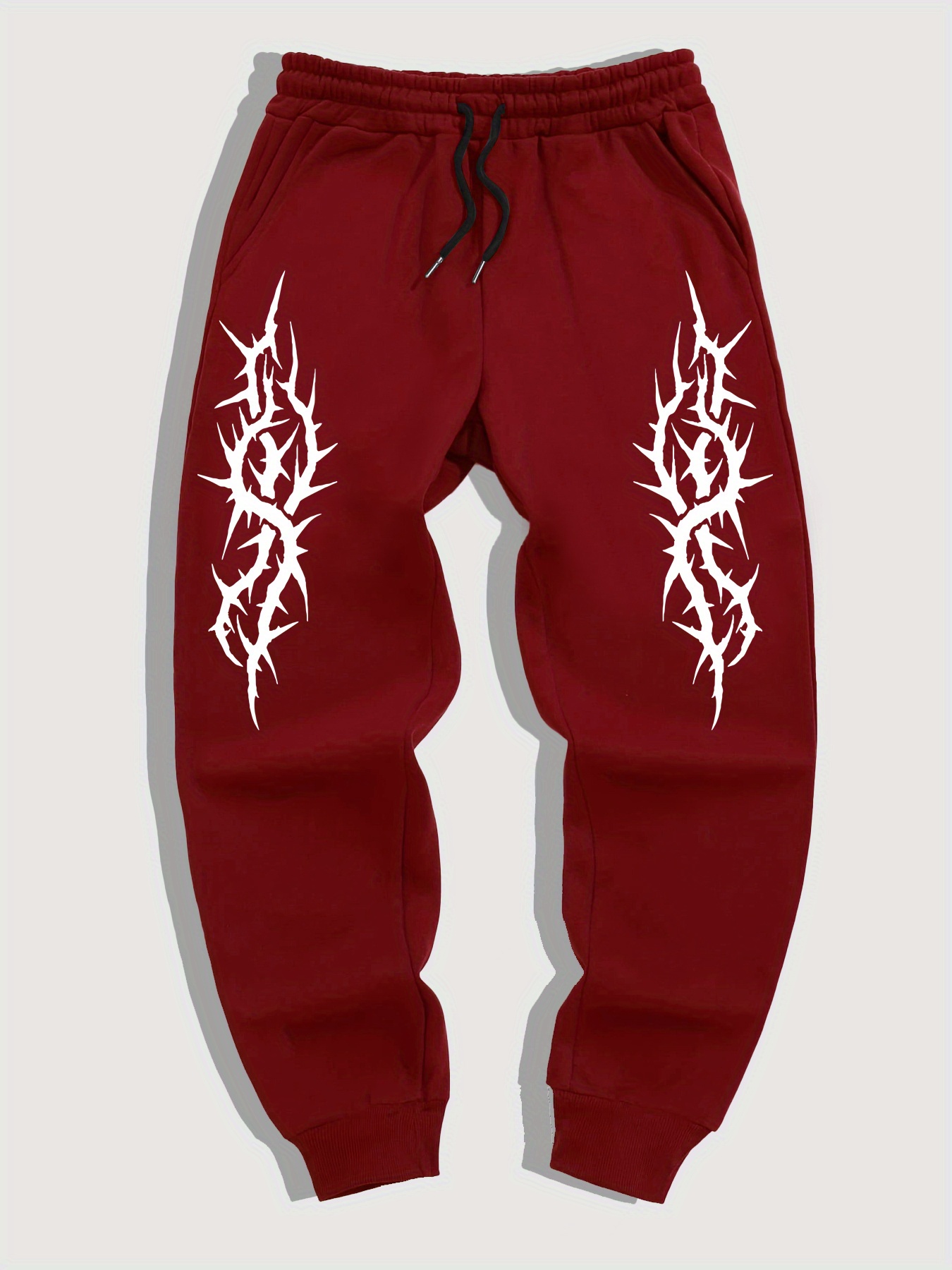 mens         jogger pants   knitted drawstring     for   and   details 0