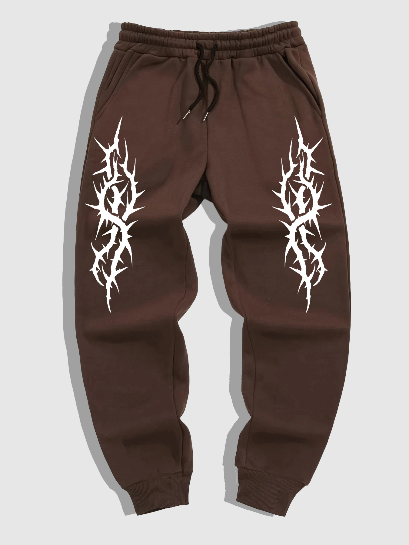 mens         jogger pants   knitted drawstring     for   and   details 5