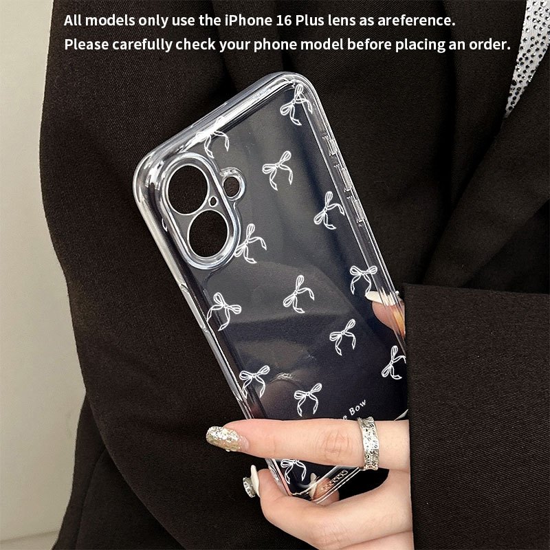TEMU Phone Case: Simple White Scattered Bow Phone Case, Suitable For Galaxy A02 A03s A04 A05s A06 A13 A14 A15 A16 5g A21s A22 A23 A24 A25 A32 A34 A35