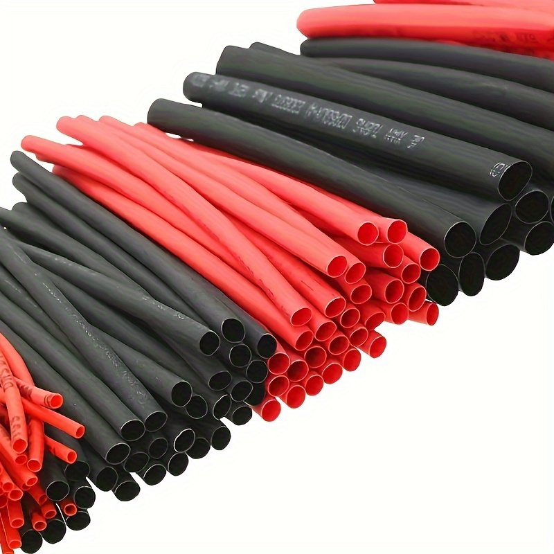 

127pcs Wrap Cable Sleeve Assortment 2:1 Electric Insulation Tube Kit