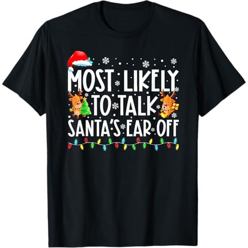 

To 's Ear Christmas Pajamas T-, 100% , For Men Dad Husband , S-xxxl,