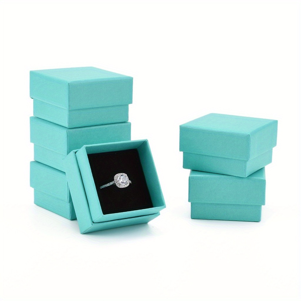 

6- Jewelry Gift Boxes , For , - 5x5x3.2cm