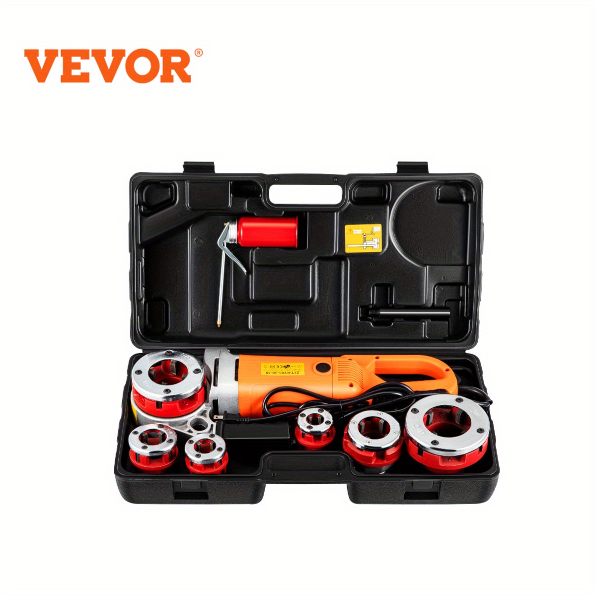 

Vevor , 2300w Threading 6 1/2"-2", 110v - Copper , Portable Threading Kit Carrying