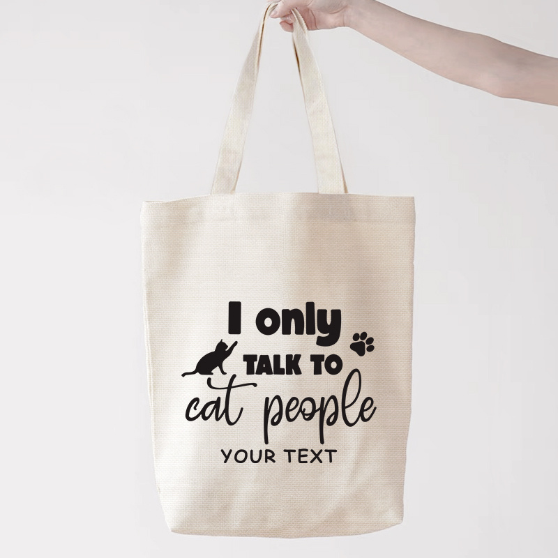 sac toile personnalisé en coton sac courses Temu France