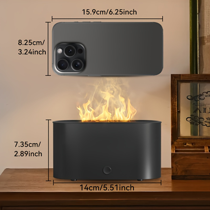 7   effect humidifier aroma diffuser with essential oil   usb powered   operation ideal for home office and ambient lighting perfect bedroom gift aroma diffuser and humidifier 4