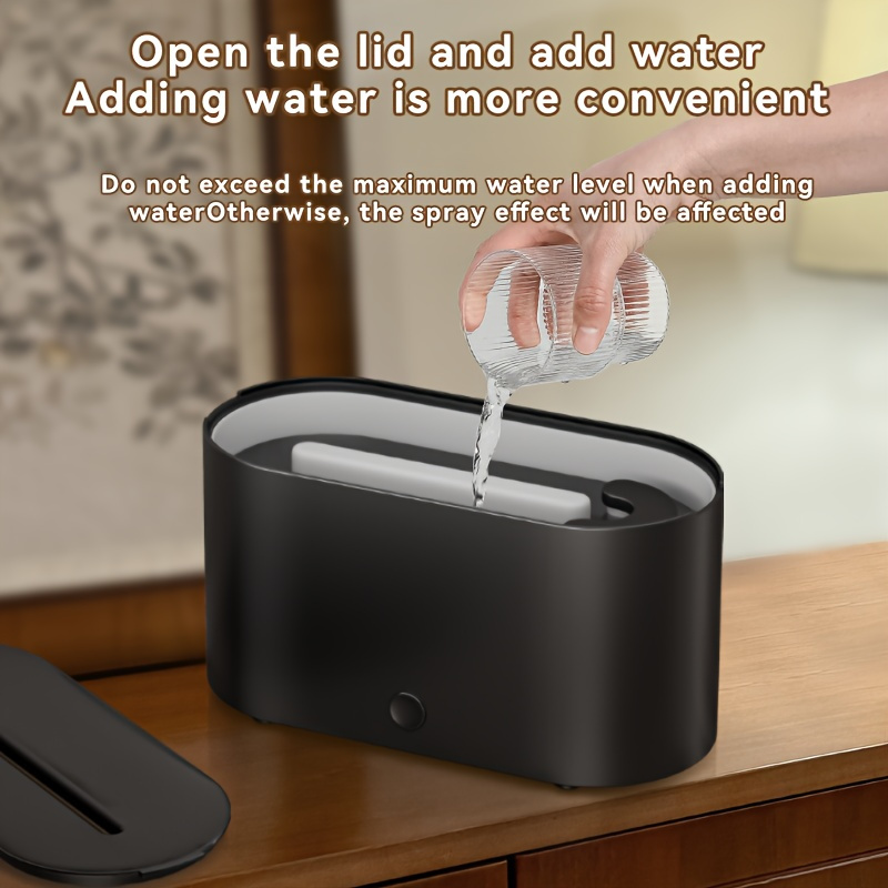 7   effect humidifier aroma diffuser with essential oil   usb powered   operation ideal for home office and ambient lighting perfect bedroom gift aroma diffuser and humidifier 10