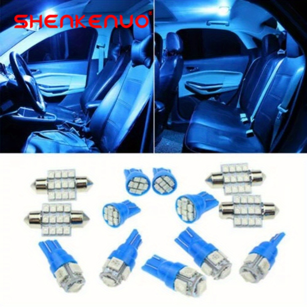 

13pcs Super Map Bulbs Led Lights Package Kit