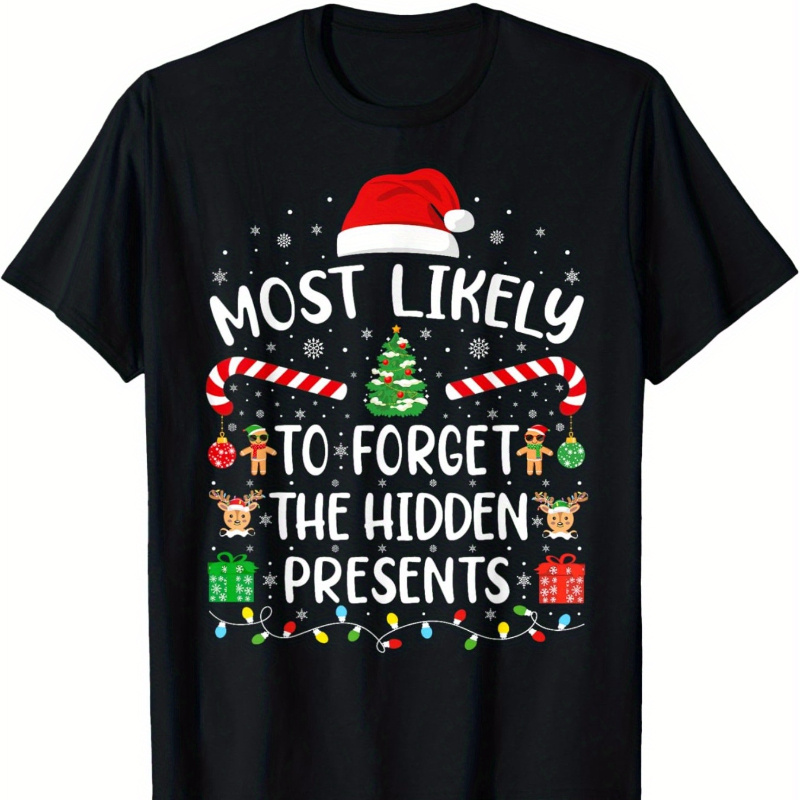 

The Presents Christmas For The Man , Teenager Tee, Tee, To