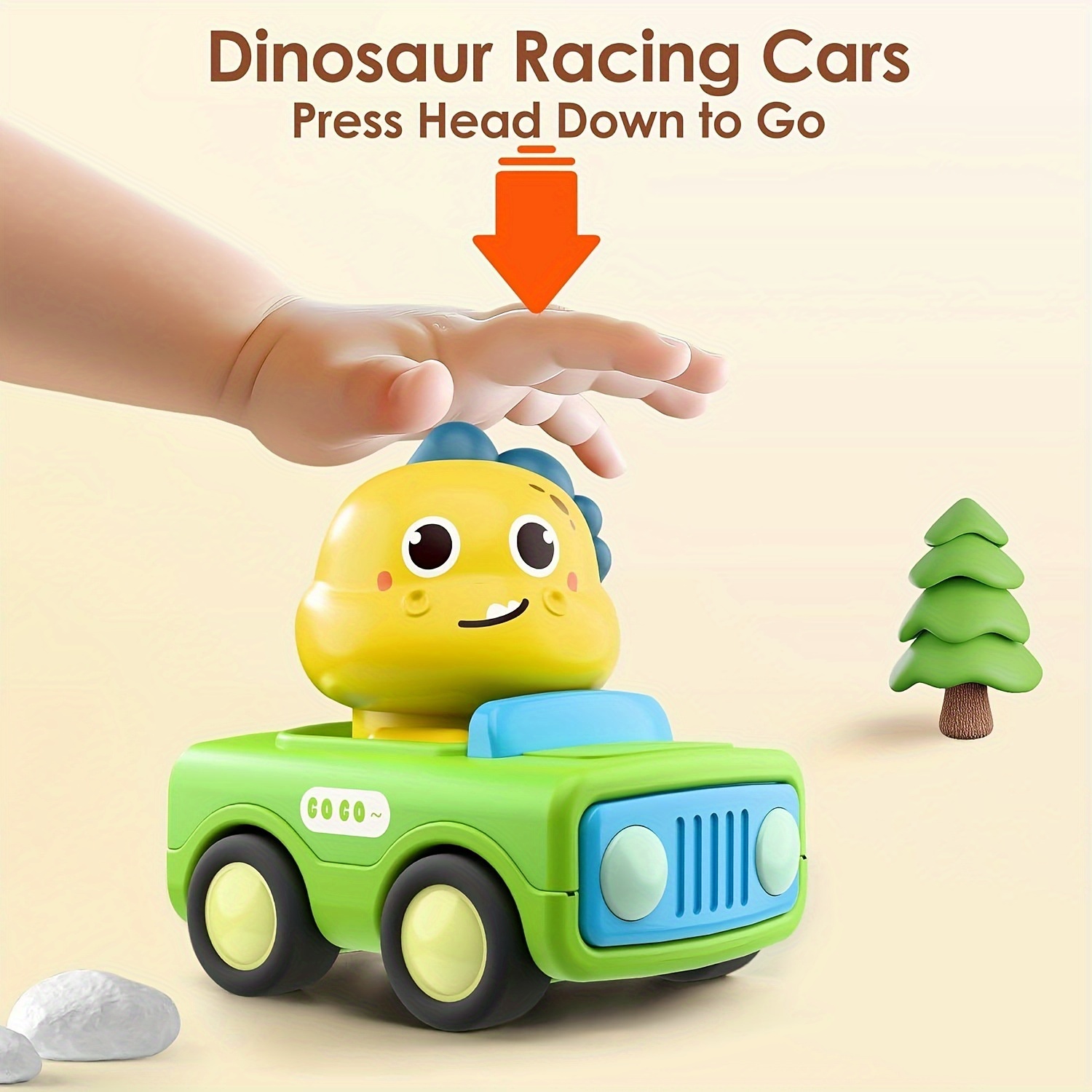 Animal Car-Shaped Interactive Competition Toy