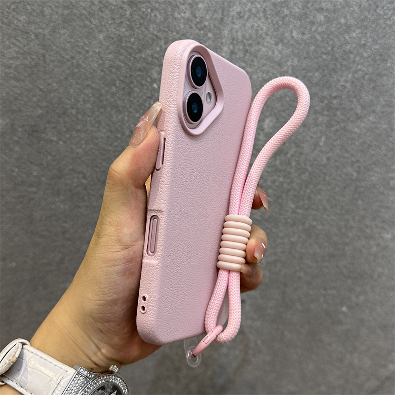 TEMU A Tpu Mobile Phone Case, Designed With A Hand Strap, Can Prevent . Suitable For Iphone 16, 15 Pro Max, 14 Plus, 13, 12 And 11 Series, Providing