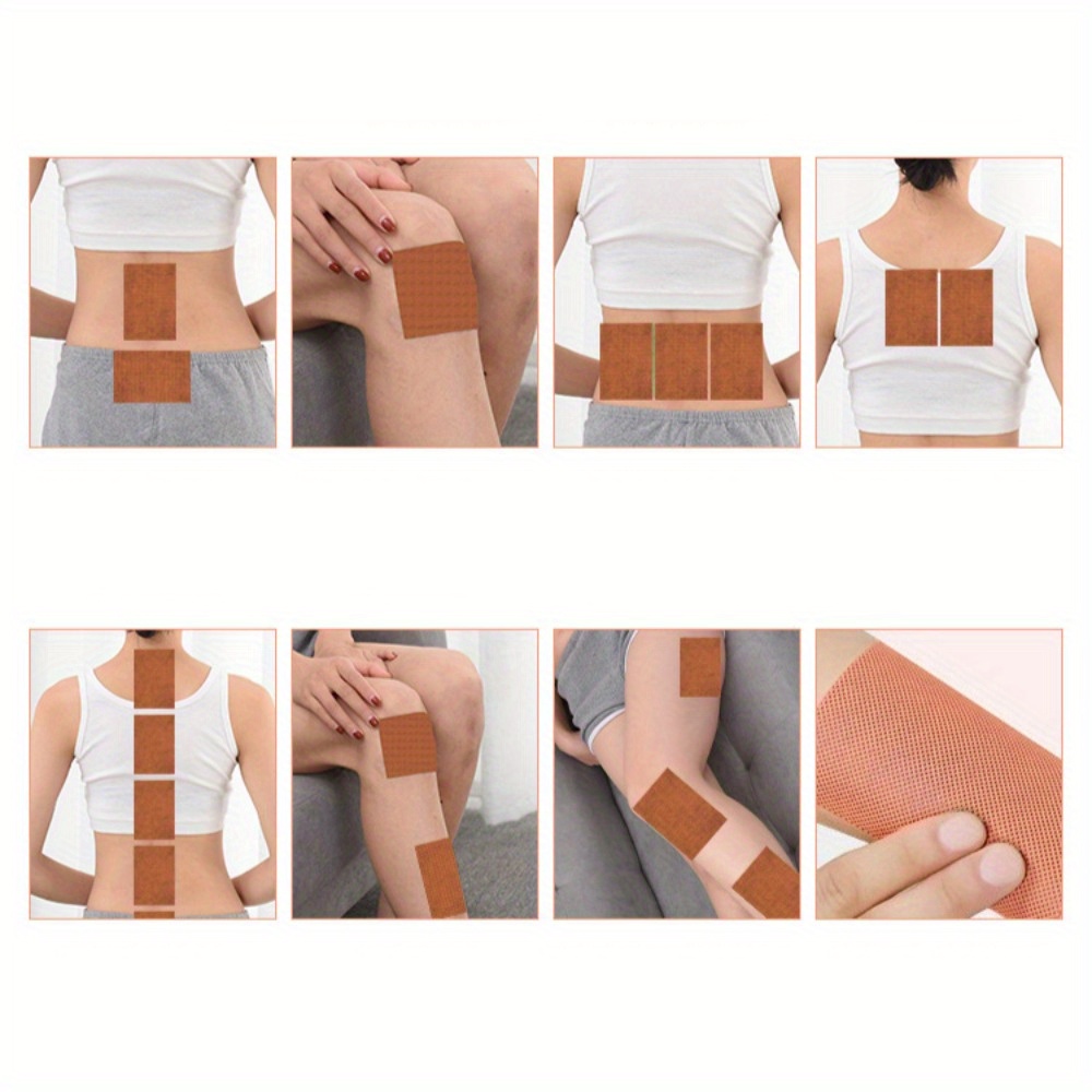 300/100/500pcs -Black Ointment Patches for Cervical Vertebrae, Lumbar Intervertebral Discs, Neck, Shoulder, Waist And Leg Traditional Chinese Medicine Patches Medicine-6-8 Hours of Heat.Ideal for Home, Office, And Travel - Image 9