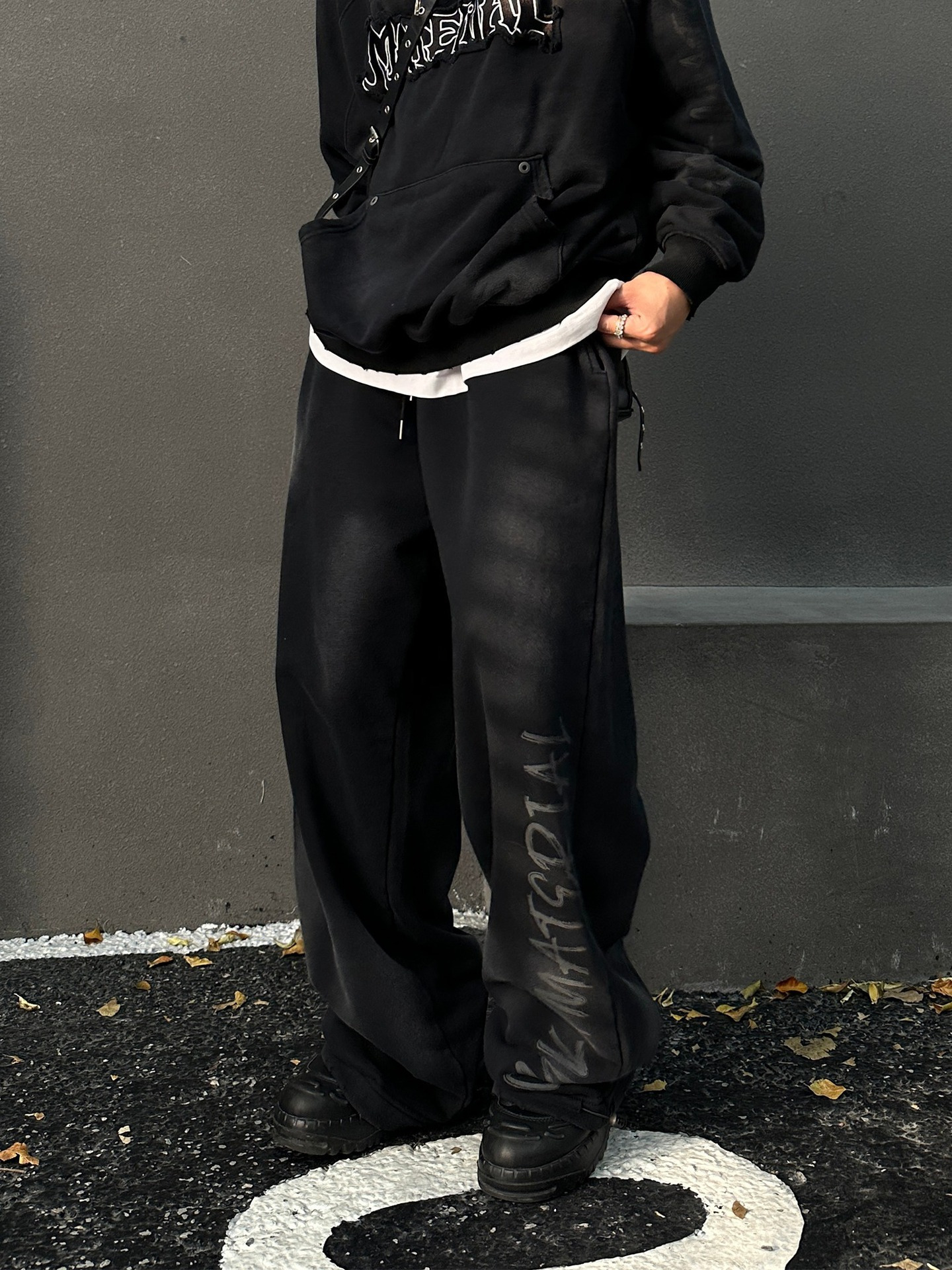 kpoplk Sweatpants Men,Sweatpants for Teen Girls,Men's High