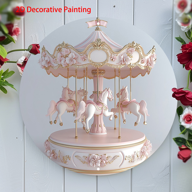 * European-* Music Box - Plastic, No Batteries Required - * Home Decor & Gifts Toy