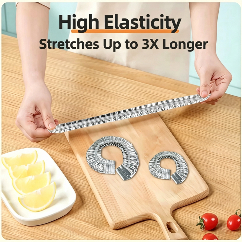 11pcs Reusable Aluminum Foil Food Plate Covers Set