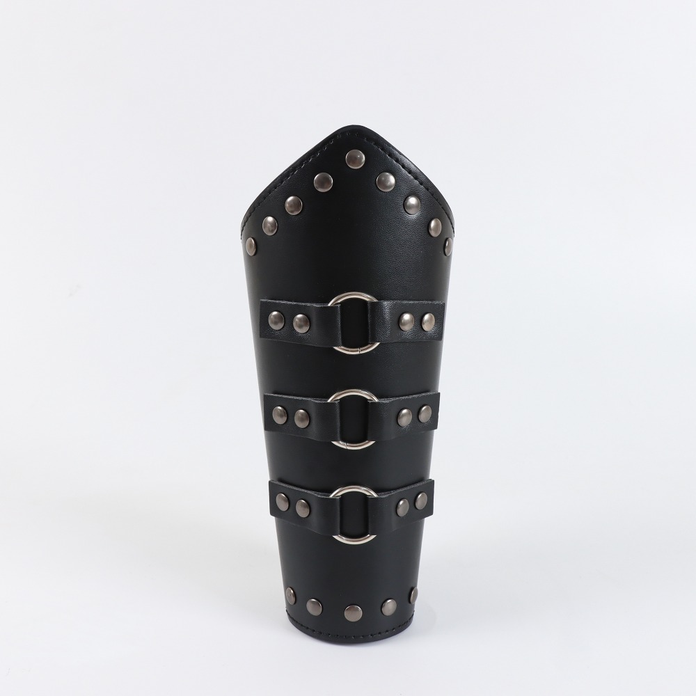 TEMU 1pc Brasier Viking, Épaulette Médiéval, Gant LARP, Manchon de Poignet Gravée - Convient pour LARP de Jeu de Rôle, Accessoires Décoratifs