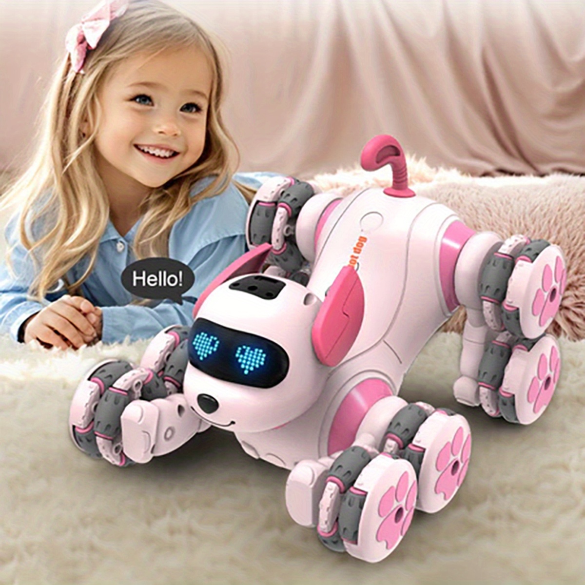 robotic dog toy combines multiple functions including - Temu Mauritius