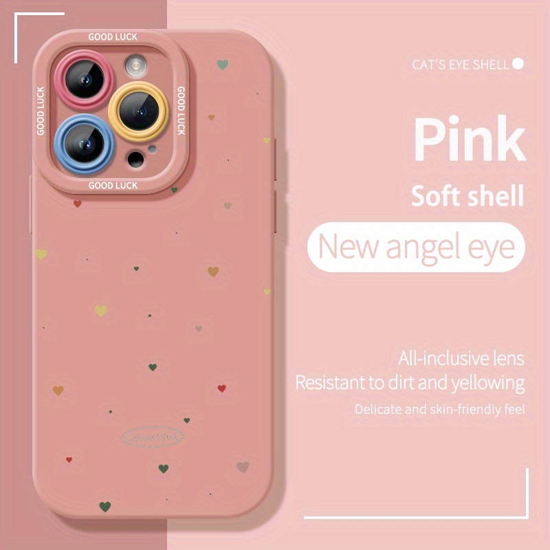 TEMU Cartoon Couple Phone Case, Suitable For Iphone 16pro Max 15pro/14pro/13pro/12pro/12 Phone Case Cartoon Style For Men And Women, Phone Case