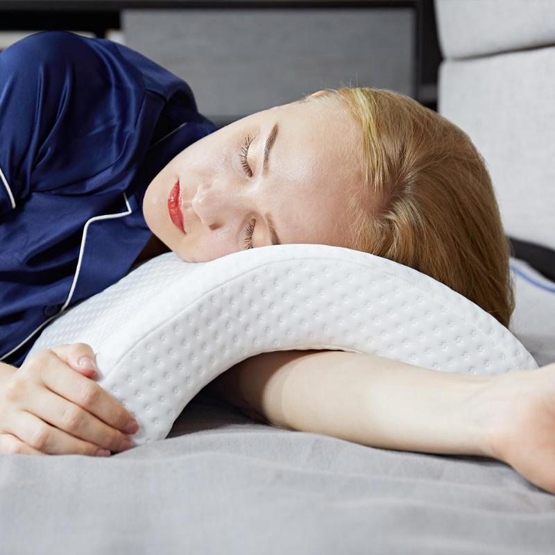 u shaped neck pillow curved support side sleepers travel Temu